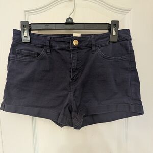 H&M Navy Blue Jean Shorts